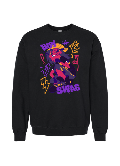 Crewneck Sweatshirt - Unhappy Campers - Boy Swag *LAST CHANCE*