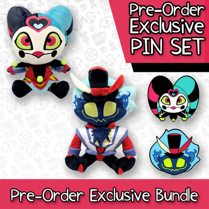 Seated Fizzarolli + Ozzie Plush Bundle + BONUS PINS *PRE-ORDER*