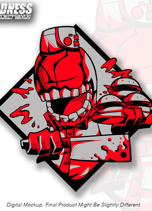 Burger Gil - Metal Diamond Pin *LIMITED STOCK*