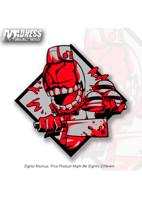 Burger Gil - Metal Diamond Pin *LIMITED STOCK*