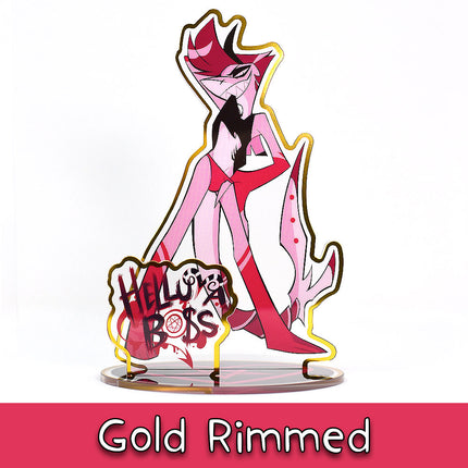 Pin-Up Chaz - Gold-Edged Standee *LIMITED RUN*