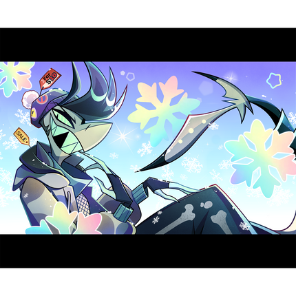 Chaz - Cozy Winter - Poster Print *PRE-ORDER*