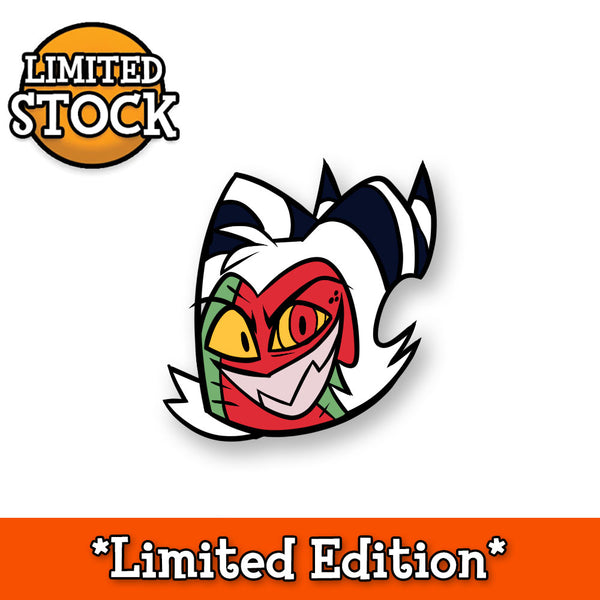 Goth Millie - Enamel Pin *LIMITED RUN* – Shark Robot