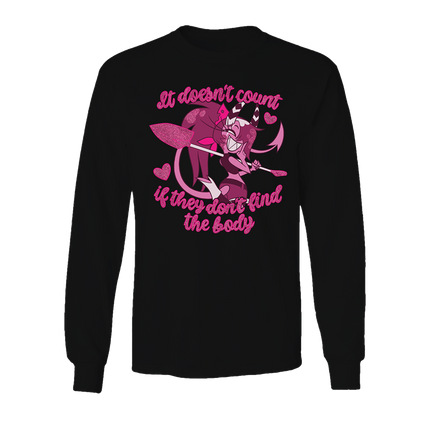 Long Sleeve Shirt - Sallie May Doesn't Count T-Shirt *LAST CHANCE*