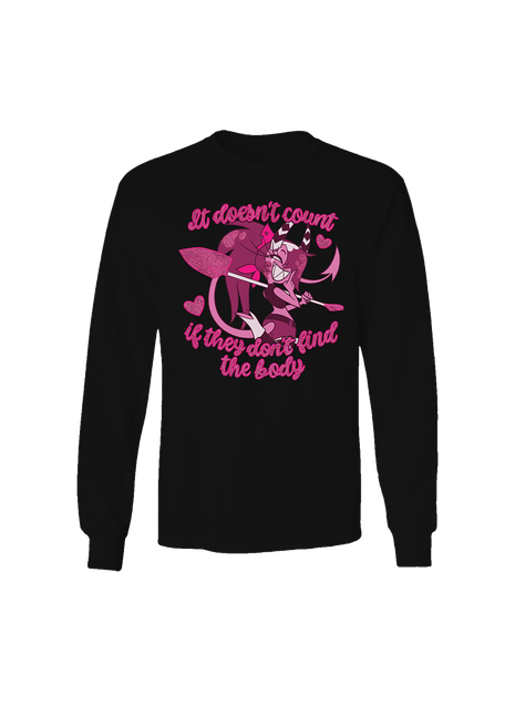 Long Sleeve Shirt - Sallie May Doesn't Count T-Shirt *LAST CHANCE*
