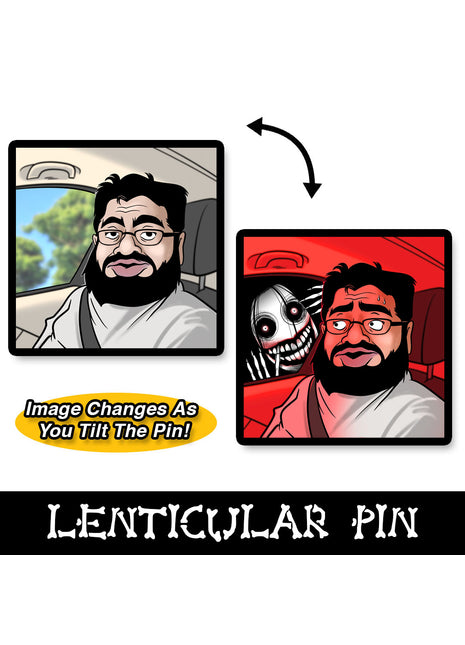 Armenian Cory Creepypasta Encounter Pin *LIMITED STOCK*