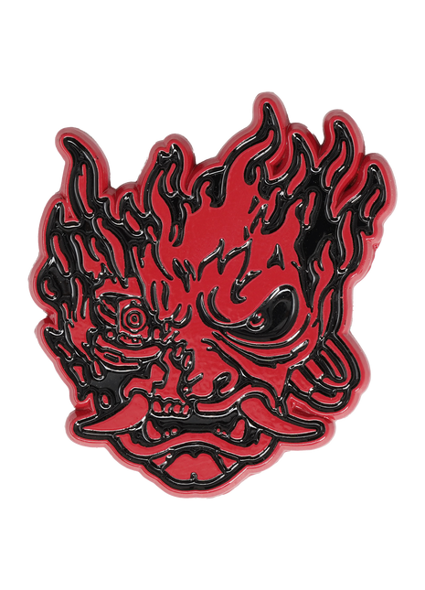 Cyberpunk 2077 Oni Mask Pin *LAST CHANCE*
