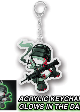 Deimos - Night Watch Keychain GLOWS IN THE DARK *LIMITED STOCK*