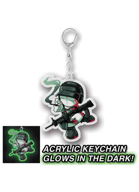 Deimos - Night Watch Keychain GLOWS IN THE DARK *LIMITED STOCK*