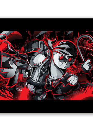 Deimos & Sanford - Poster Print