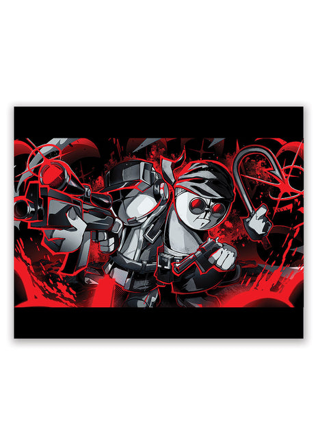 Deimos & Sanford - Poster Print