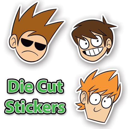 Eddsworld Heads Sticker Set *PRE-ORDER*