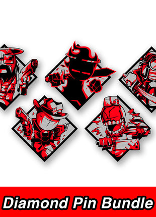 Diamond Pin Bundle 2 *LIMITED STOCK*