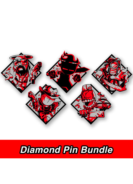 Diamond Pin Bundle 2 *LIMITED STOCK*