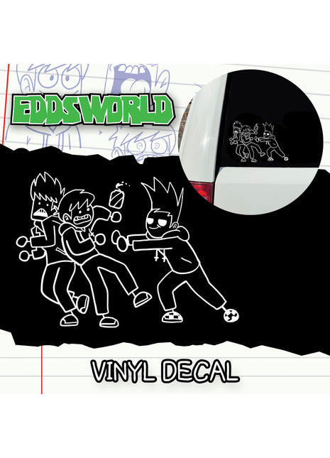 Eddsworld Vinyl Car Decal