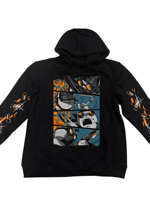 Pullover Hoodie - Eyes of Madness w/Printed Sleeves *LAST CHANCE*