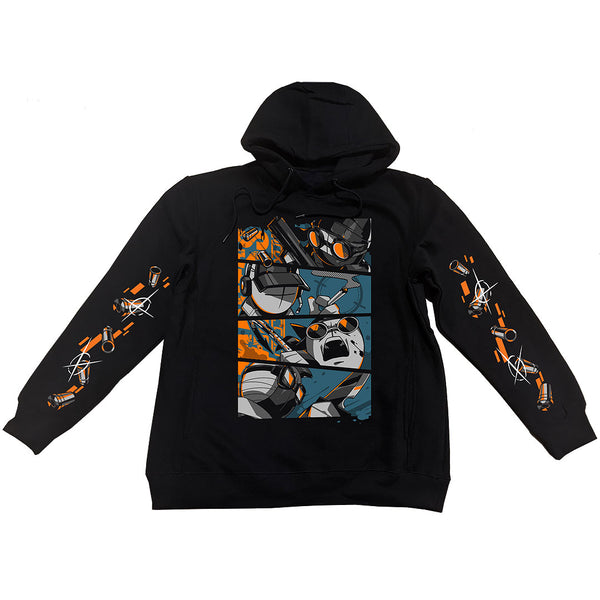 Pullover Hoodie - Eyes of Madness w/Printed Sleeves *LAST CHANCE