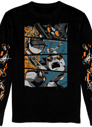 Long Sleeve Shirt - Eyes of Madness w/Printed Sleeves *LAST CHANCE*