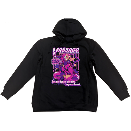 Pullover Hoodie - Vassago - From Helluva Boss with Love *LAST CHANCE*