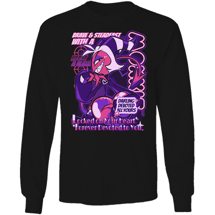 Long Sleeve Shirt - Moxxie - From Helluva Boss with Love *LAST CHANCE*