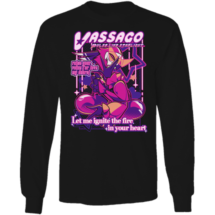 Long Sleeve Shirt - Vassago - From Helluva Boss with Love *LAST CHANCE*