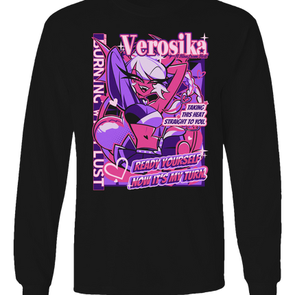 Long Sleeve Shirt - Verosika - From Helluva Boss with Love *LAST CHANCE*