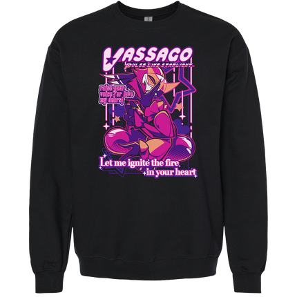 Crewneck Sweatshirt - Vassago - From Helluva Boss with Love