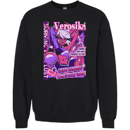 Crewneck Sweatshirt - Verosika - From Helluva Boss with Love