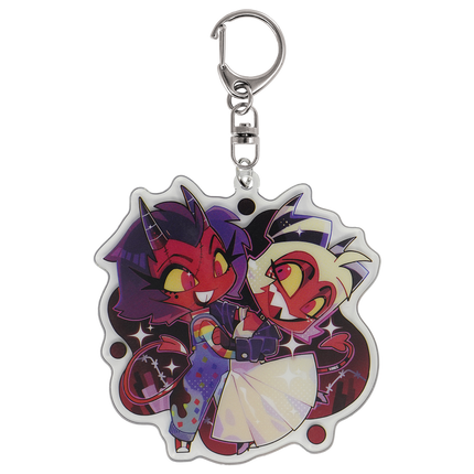 Moxxie & Millie - Halloween Slasher Keychain *PRE-ORDER*