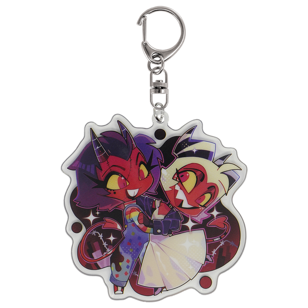 キーホルダー・アクリルキーホルダー Helluva Boss Halloween Slasher Keychain Moxxie & Millie - Halloween Slasher Keychain *LIMITED STOCK