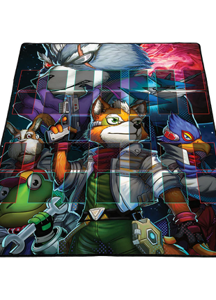 Fox Team - Two Player Oversized Playmat