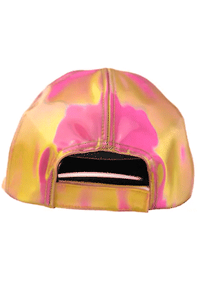 Lenticular Snapback - Pink & Yellow