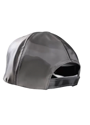 Lenticular Snapback - Silver & Black