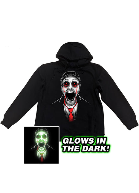 Pullover Hoodie - Creepypasta Critic GLOWS IN THE DARK *PRE-ORDER*