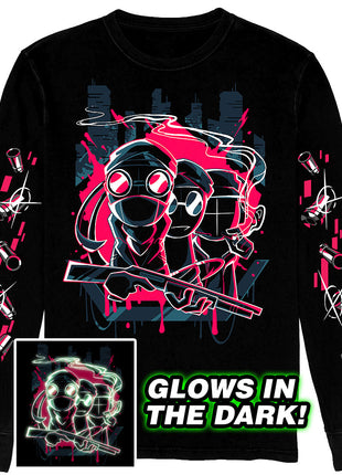 Long Sleeve T-Shirt - Madness Lineup - GLOWS IN THE DARK *PRE-ORDER*