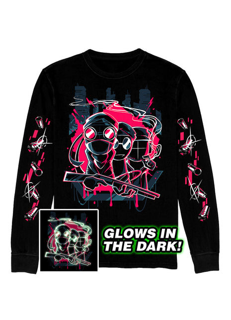 Long Sleeve T-Shirt - Madness Lineup - GLOWS IN THE DARK *PRE-ORDER*