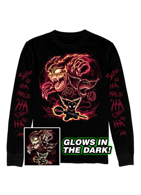 Long Sleeve T-Shirt - Phases of Tricky - GLOWS IN THE DARK Night Watch Variant *PRE-ORDER*