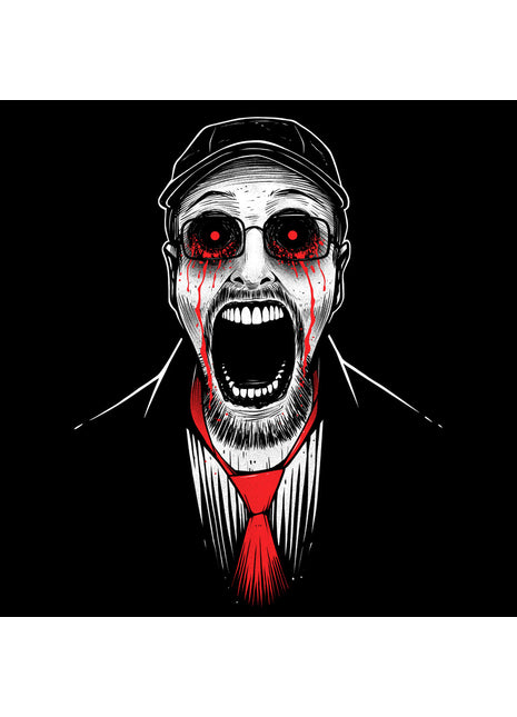 Long Sleeve T-Shirt - Creepypasta Critic GLOWS IN THE DARK  *PRE-ORDER*
