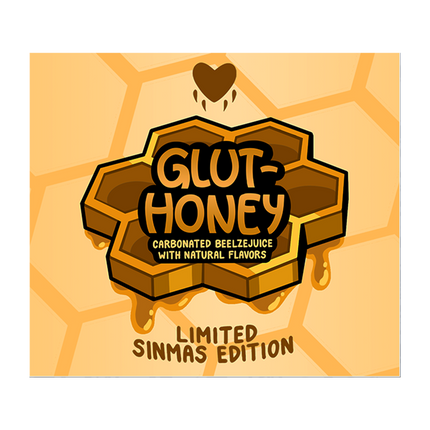 Glut-Honey Bottle Label  Sticker