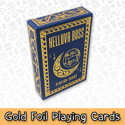 Helluva Boss Gold Foil Playing Cards