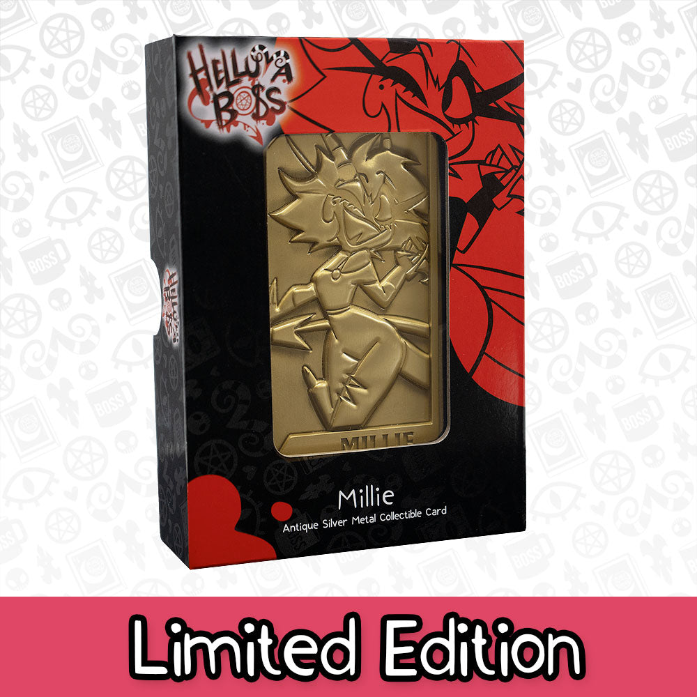 Millie Gold Plated Metal Collectible Card *FINAL SALE*
