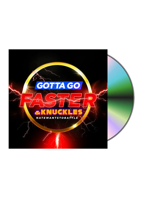 NATEWANTSTOBATTLE - GOTTA GO FASTER & KNUCKLES - CD *PRE-ORDER*