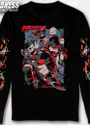 Long Sleeve Shirt - Madness Action w/Printed Sleeves  *LAST CHANCE*