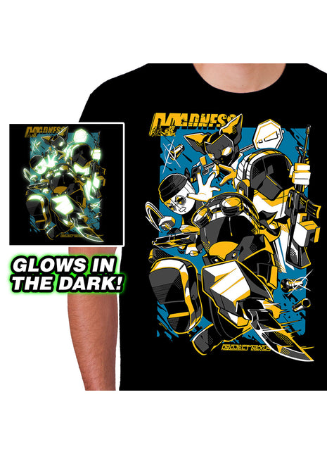 Madness Action - GLOWS IN THE DARK Night Watch Variant T-Shirt *PRE-ORDER*