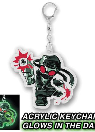 Hank - Night Watch Keychain GLOWS IN THE DARK *LIMITED STOCK*