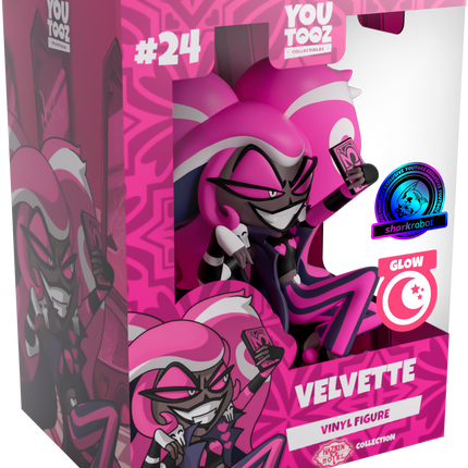 Hazbin Hotel x Youtooz - Glow in the Dark Velvette Vinyl Figure *LIMITED STOCK*