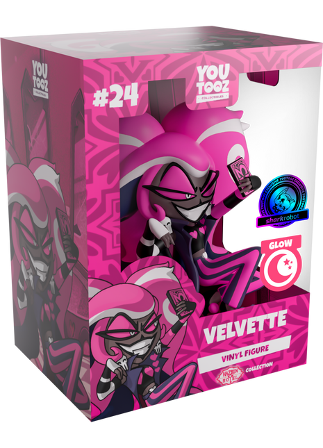 Hazbin Hotel x Youtooz - Glow in the Dark Velvette Vinyl Figure *PRE-ORDER*