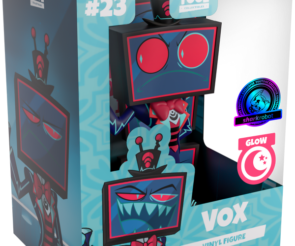 ハズビンホテル ヴォックス アクキー アクリルキーホルダー sharkrobot Hazbin Hotel x Youtooz - Husk Vinyl Figure – Shark Robot