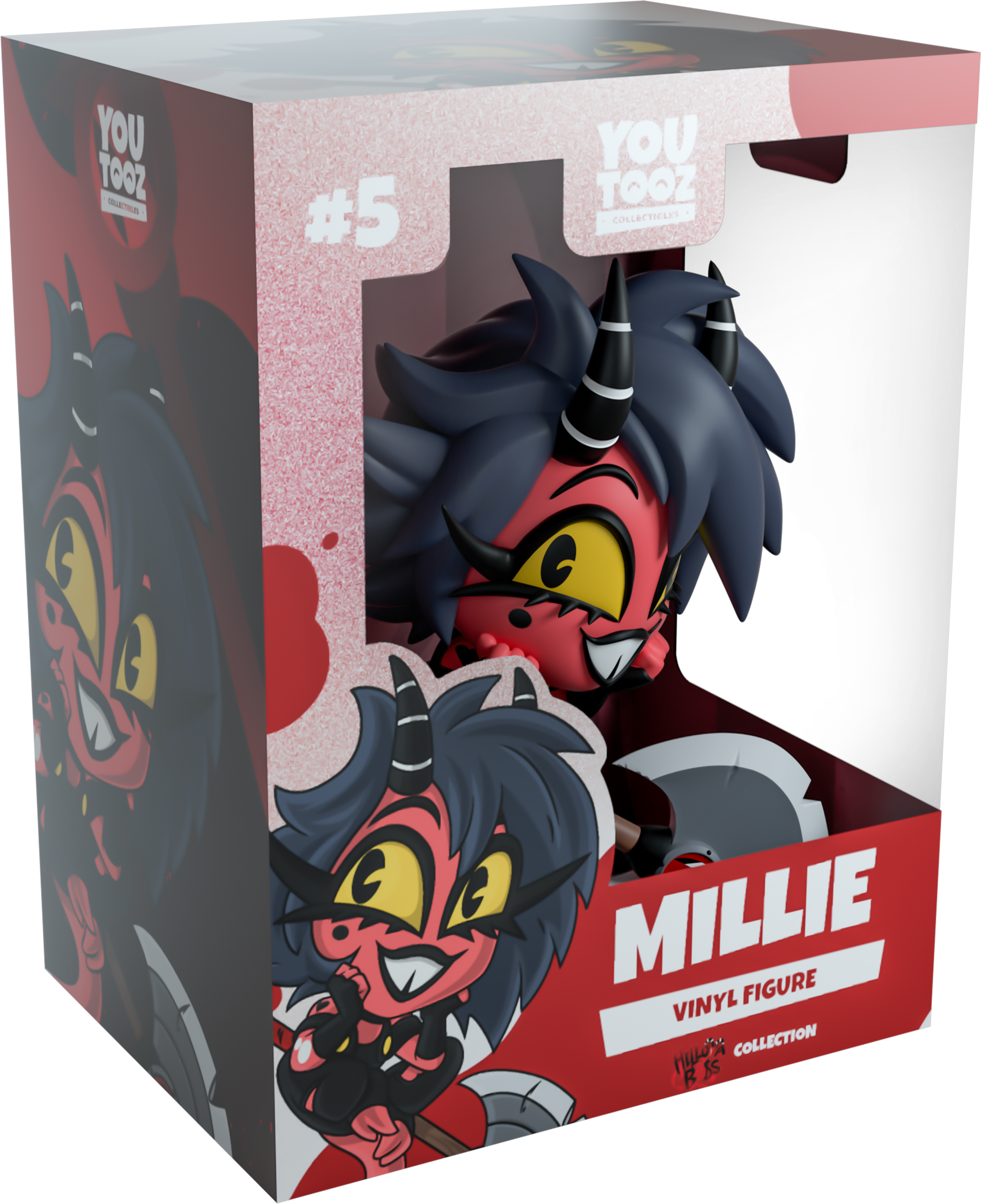 Helluva Boss x Youtooz - Millie Vinyl Figure – Shark Robot Helluva Boss x Youtooz - Millie Vinyl Figure – Shark Robot