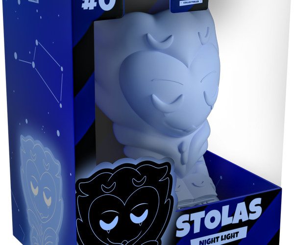 【未開封品】YouTooz Stolas ナイトライト & フィギュアセット Helluva Boss x Youtooz - Stolas Nightlight Vinyl Figure – Shark Robot